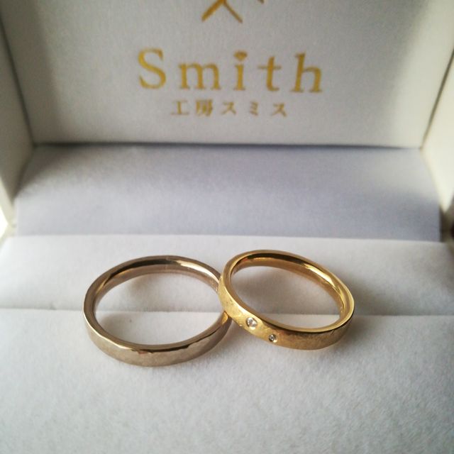 【Smith(工房スミス)の口コミ】 彫金でオリジナルの指輪が欲しかったので、手作りしました。
お店に売って…