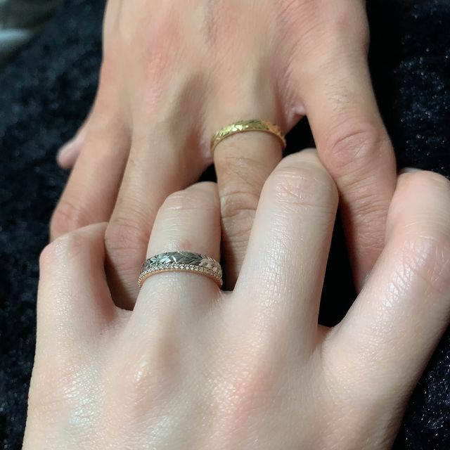 【HEART ISLAND(ハートアイランド)の口コミ】 自分のすごくタイプの模様に出会えて、ダイヤが付いていなくてもキラキラ…