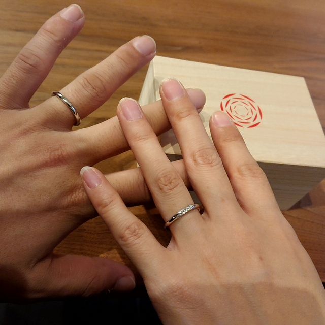 【出雲結(いずもゆい)の口コミ】 何点か店舗で現物を実際に拝見しましたが、自分達はシンプルなデザインに…