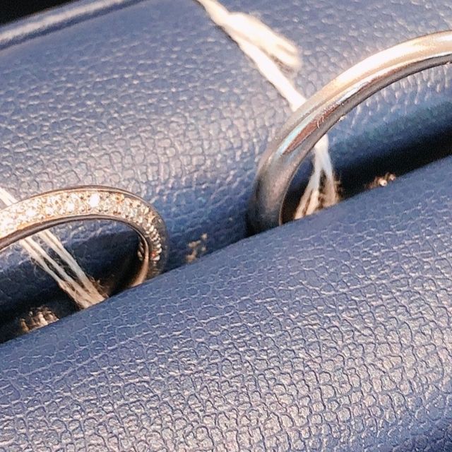 【銀座ダイヤモンドシライシの口コミ】 後から知りましたが雑誌にも大きく掲載されていて、流行りのデザインでし…