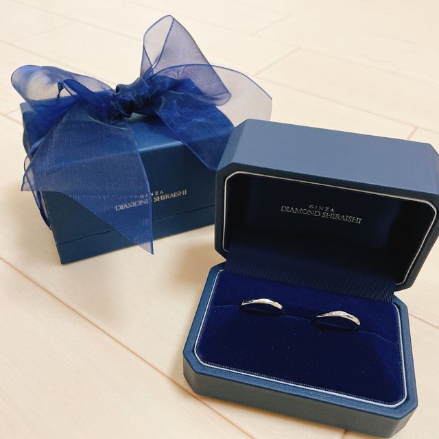 【銀座ダイヤモンドシライシの口コミ】 ショップスタッフさんの対応がとても良かった！
好みのデザインや価格に応…