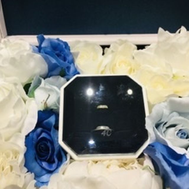 【4℃ BRIDAL(ヨンドシーブライダル)の口コミ】 プラチナとゴールドのコンビネーションか、ゴールド一色かで迷っていまし…