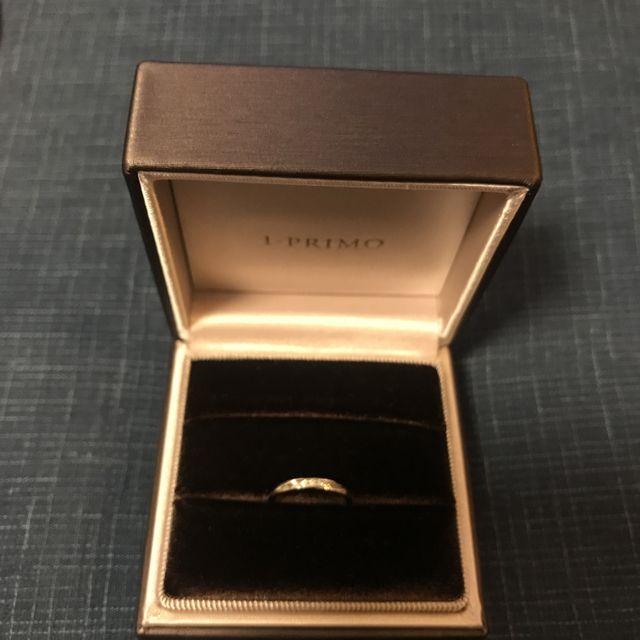 【アイプリモ(I-PRIMO)の口コミ】 結婚指輪を購入しました。プラチナ950でダイヤモンドが入ってます。ダイヤ…