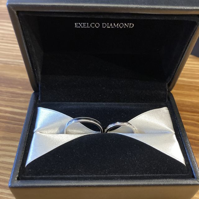 【エクセルコダイヤモンド(EXELCO DIAMOND)の口コミ】 彼女の指輪のデザインが他のお店にはないようなデザインでエクセルコダイ…