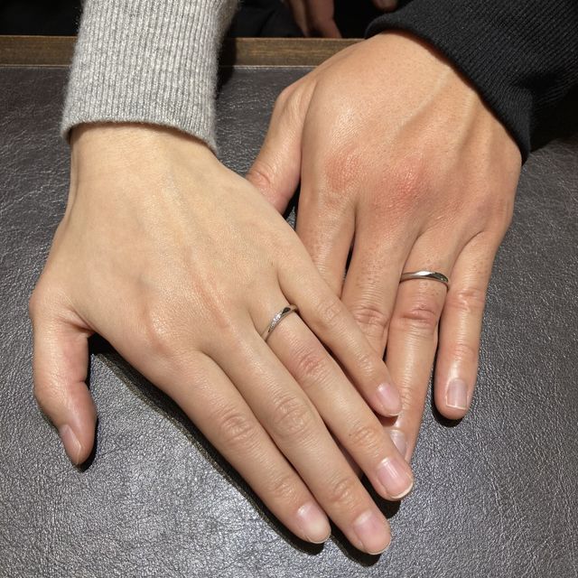 【TRECENTI(トレセンテ)の口コミ】 マリッジリングを購入予定でしたが、複数の店舗を見て回ってから購入を検…