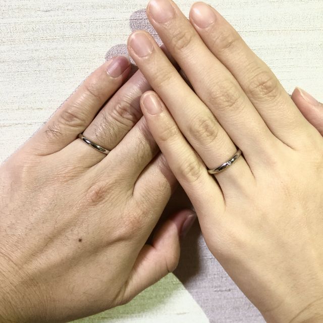 【銀座ダイヤモンドシライシの口コミ】 年齢を重ねても付け続けられるようにシンプルなデザインのものを選びまし…