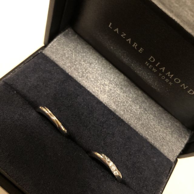 【ラザール ダイヤモンド(LAZARE DIAMOND)の口コミ】 手の雰囲気にあった存在感でダイヤモンドの煌めきが凄く綺麗でした。店員…
