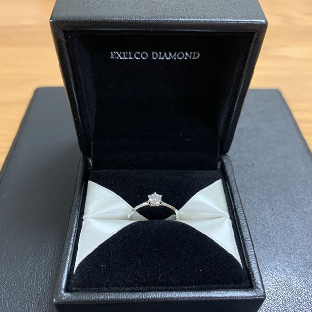 【エクセルコダイヤモンド(EXELCO DIAMOND)の口コミ】 4つくらい見て回りましたが、こちらのエクセルコさんのダイヤモンドの輝き…