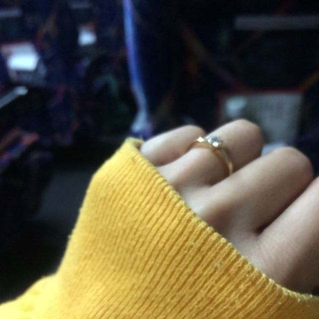 【アイプリモ(I-PRIMO)の口コミ】 リングの幅が細くてシンプルで、ちょっとしたお出かけに付けていかれるよ…