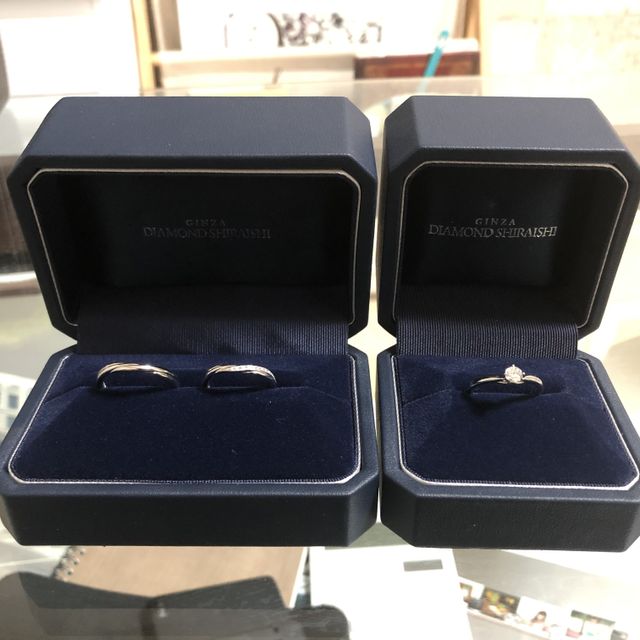 【銀座ダイヤモンドシライシの口コミ】 2人の名前に同じ文字が入っているのですが、その入っている文字と同じ文字…