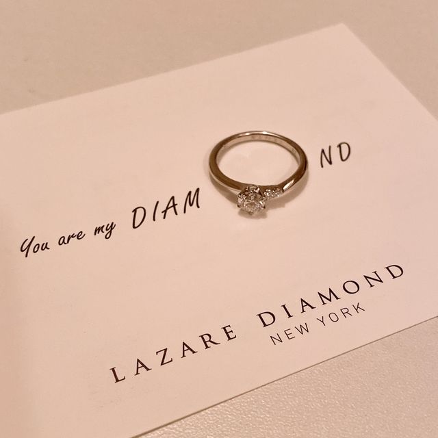 【ラザール ダイヤモンド(LAZARE DIAMOND)の口コミ】 もともとホームページをみて良いなと思ったデザイン（デザイン名：トンプ…