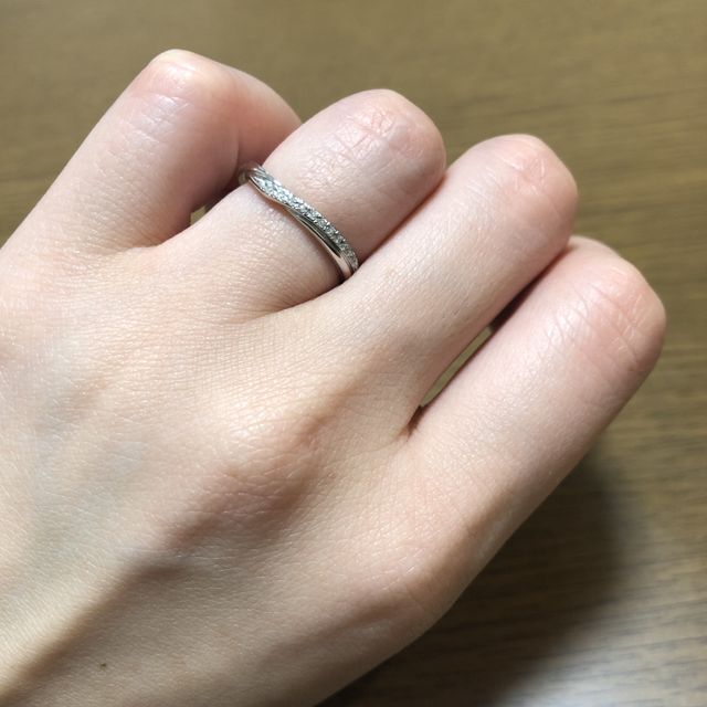 【銀座ダイヤモンドシライシの口コミ】 色んな店舗を見て、似ている物もありましたが、よく聞く所の方が安心だっ…