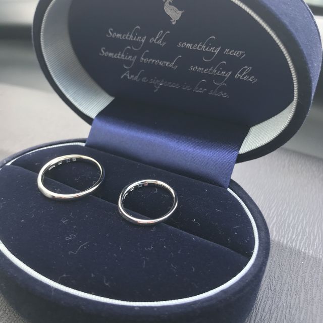 【Something Blue(サムシングブルー)の口コミ】 事前に新潟県内のジュエリーショップ何店分かを見て、好きなデザインの指…