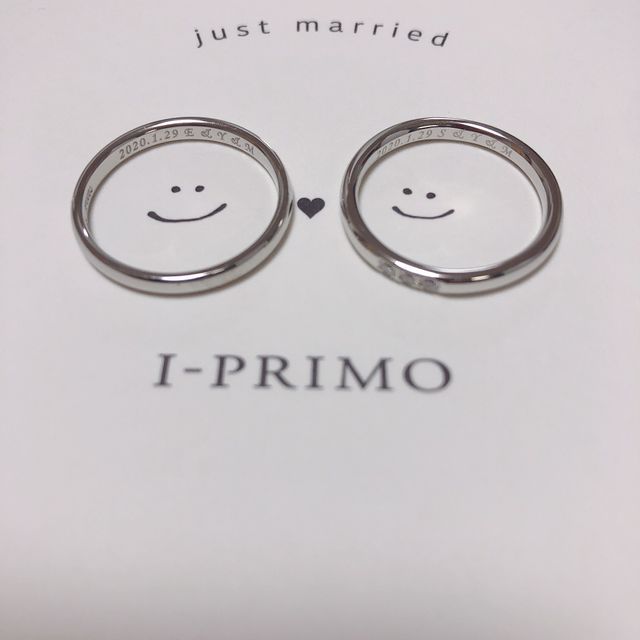 【アイプリモ(I-PRIMO)の口コミ】 結婚指輪と言えばアイプリモかティファニーというイメージでした。
2つの…