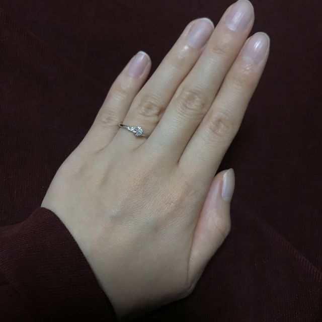 【ラザール ダイヤモンド(LAZARE DIAMOND)の口コミ】 会社の説明やダイヤモンドの黄金比を詳しく教えてもらい、凄くわかりやす…