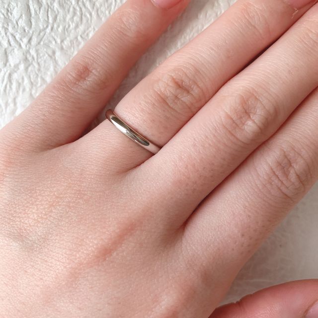 【銀座ダイヤモンドシライシの口コミ】 シンプルなものがよく、色々探しましたが、購入したものはシンプルなもの…