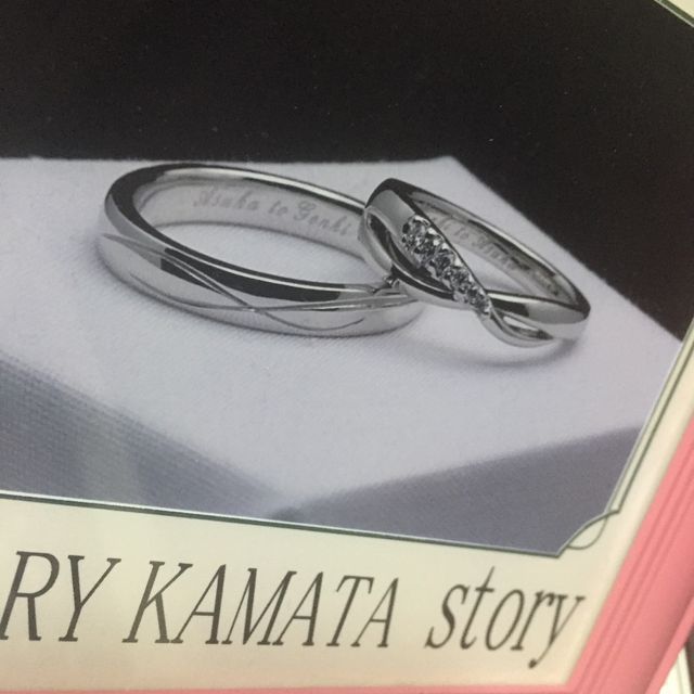 【JEWELRY  KAMATA(ジュエリーかまた)の口コミ】 やはりオーダーメイドできるところですね。一味違った一つしかない指輪に…