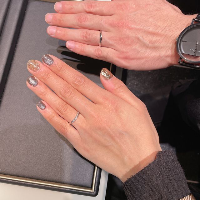 【ラザール ダイヤモンド(LAZARE DIAMOND)の口コミ】 ダイヤモンドの輝きが素晴らしかったです。リングに埋め込まれているダイ…