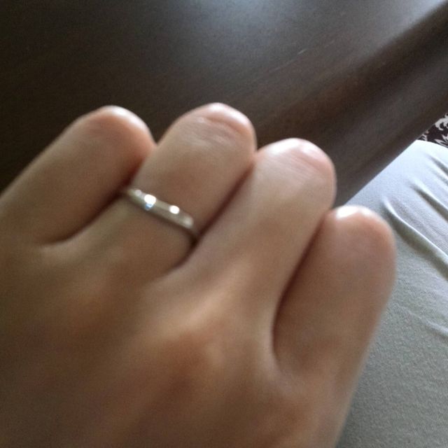 【nocur(ノクル)の口コミ】 第一にお値段が安い！プラチナでこの値段は大満足でした。肝心のデザイン…