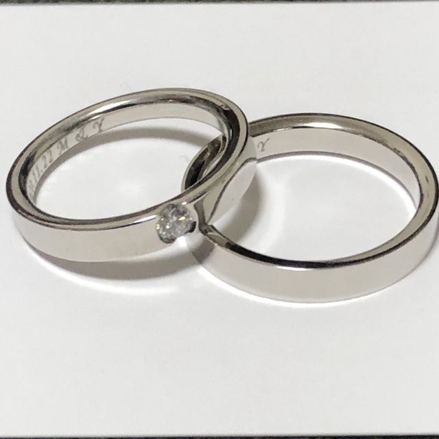 【ラザール ダイヤモンド(LAZARE DIAMOND)の口コミ】 シンプルでお揃いのデザインであること、30万円位の価格帯、強度があるこ…