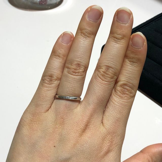 【TRECENTI(トレセンテ)の口コミ】 ダイヤがついているけど華やかすぎず、日常の着用でも目立ちすぎないもの…