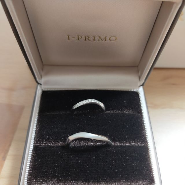 【アイプリモ(I-PRIMO)の口コミ】 来店前からインターネットで、指輪を見ていて、気になる指輪を決めておき…