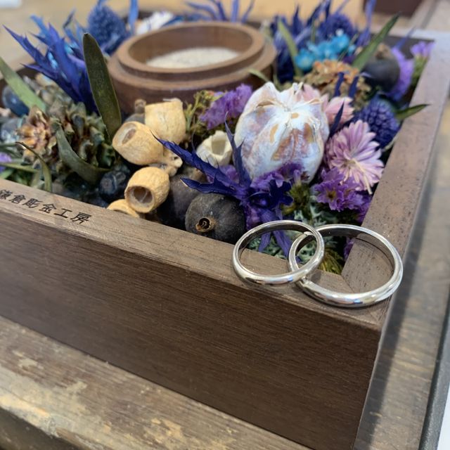 【鎌倉彫金工房の口コミ】 コロナで色々思うようにいかない中でも良い思い出を作りたいと手作りを選…