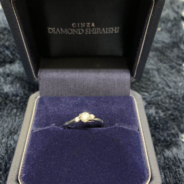 【銀座ダイヤモンドシライシの口コミ】 デザインの素敵さ、いろいろなお店を見ましたが
なかなかピンくる指輪がな…