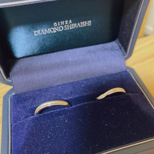 【銀座ダイヤモンドシライシの口コミ】 色々な指輪のお店を回りましたが、シライシさんのデザイン性とラインナッ…