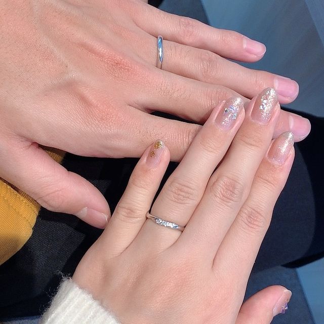 【銀座ダイヤモンドシライシの口コミ】 ストレートな形のキラキラしていたものを求めており、何店舗か見させても…