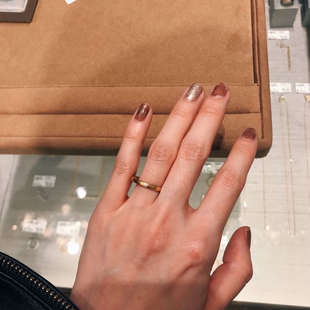 【NIESSING(ニーシング)の口コミ】 セミオーダー式でとてもいいと思いました。指輪自体の色も、それぞれどれ…