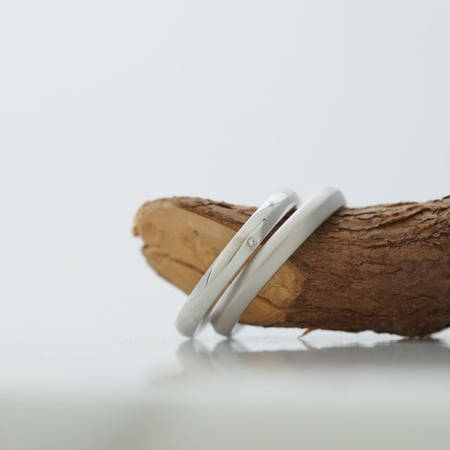 【THREE TREES(スリーツリーズ)の口コミ】 お互いの指輪を作り合うことができる点に魅力を感じ
指輪と共に思い出も作…