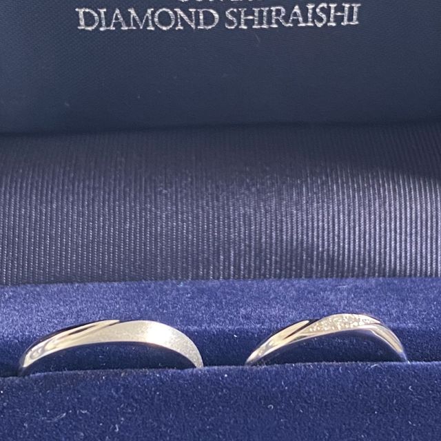 【銀座ダイヤモンドシライシの口コミ】 あまりゴテゴテしてないものがいいなーというリクエストにこたえてお薦め…