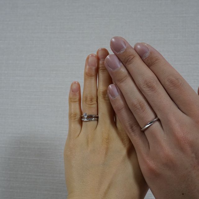 【ENUOVE(イノーヴェ)の口コミ】 様々なデザインの指輪を一通り見せていただきましたが、シンプルすぎずか…