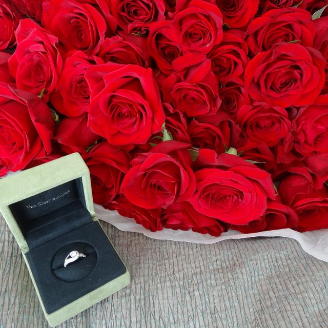 【ヴァン クリーフ＆アーペル(Van Cleef & Arpels)の口コミ】 特にわたしから注文はなく、彼が選んでくれました。もともと、普段使いで…