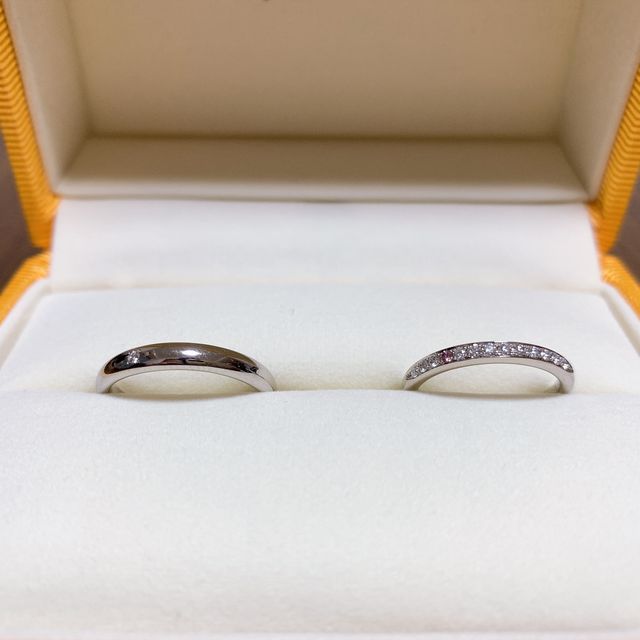 【ケイウノ ブライダル(K.UNO BRIDAL)の口コミ】 デザインが自由に選べて、会話をしながら、会話をヒントに色々と提案して…