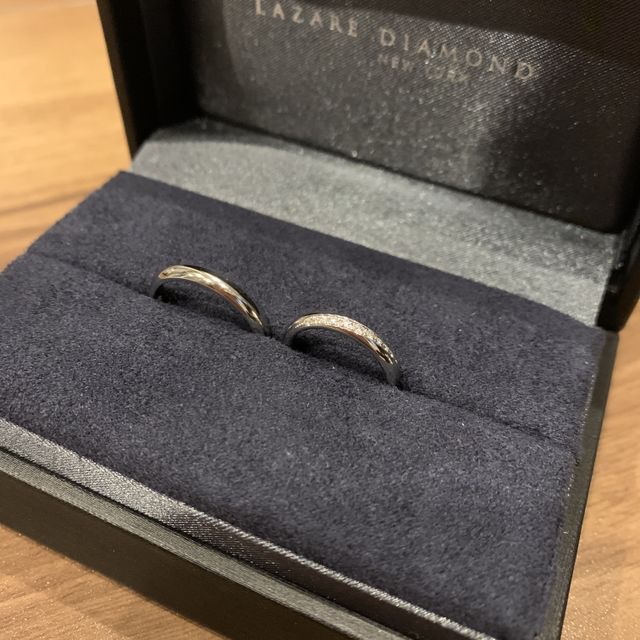 【ラザール ダイヤモンド(LAZARE DIAMOND)の口コミ】 スタッフさんの対応がとても良い事が決め手になりました。
自分達のこだわ…