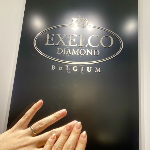 【エクセルコダイヤモンド(EXELCO DIAMOND)の口コミ】 ダイヤモンドの輝きが他のブランドと比べて優れていた。輝きの違いがあま…