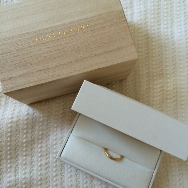 【COLETTE GIFT(コレットギフト)の口コミ】 入籍して半年後、子宝に恵まれたので出産後に婚約指輪を購入したのと同じ…