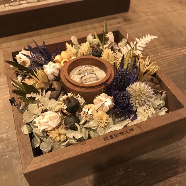 【鎌倉彫金工房の口コミ】 デザインで決めました。
今回はプラチナのつちめで制作。
つちめを選んだ…