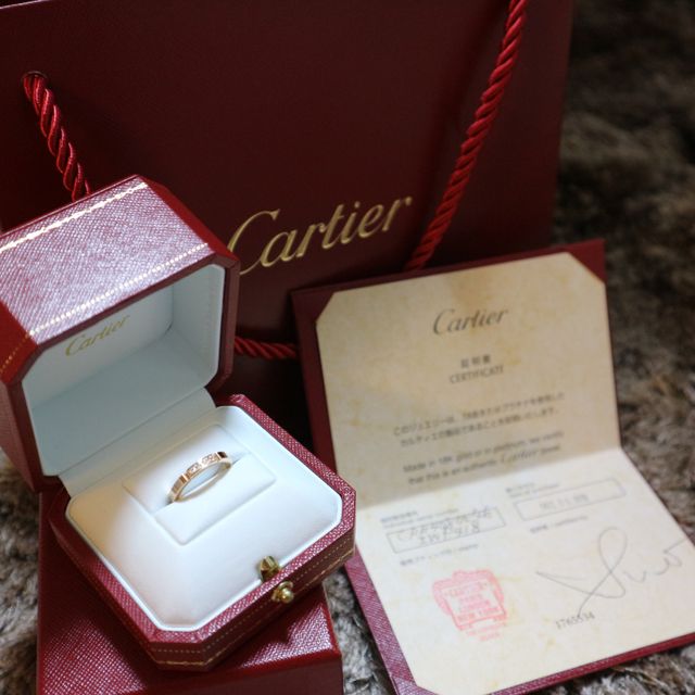【カルティエ(Cartier)の口コミ】 決めては、まずデザイン性です。ピンクゴールドがよくてピンクゴールドを…