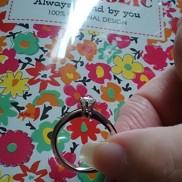 【ティファニー(Tiffany & Co.)の口コミ】 当時の婚約者だった現在の旦那さんが選んで用意してくれてプレゼントして…