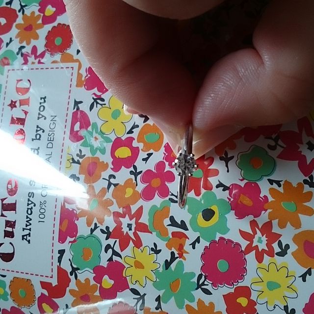 【ティファニー(Tiffany & Co.)の口コミ】 当時の婚約者だった現在の旦那さんが選んで用意してくれてプレゼントして…