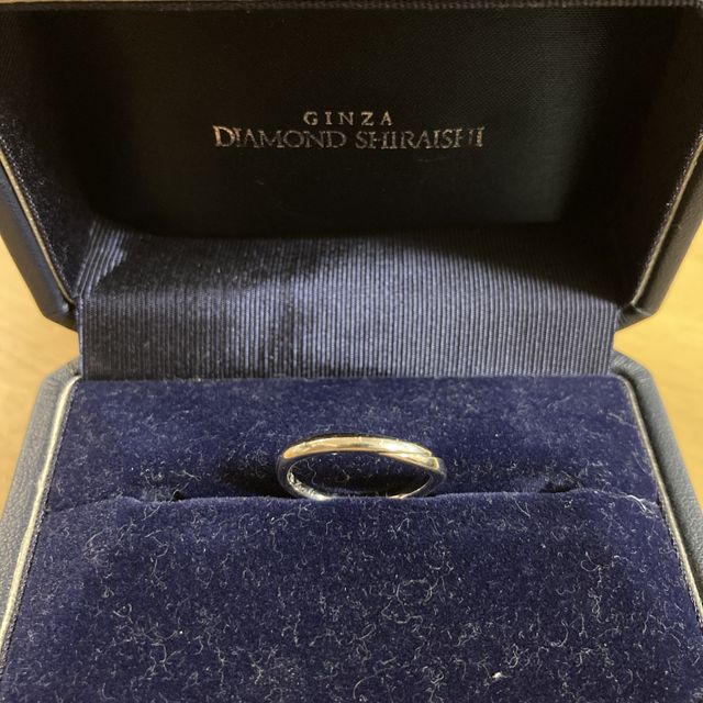 【銀座ダイヤモンドシライシの口コミ】 とにかくシンプルなデザインなものが欲しかったことや、歳をとっても飽き…