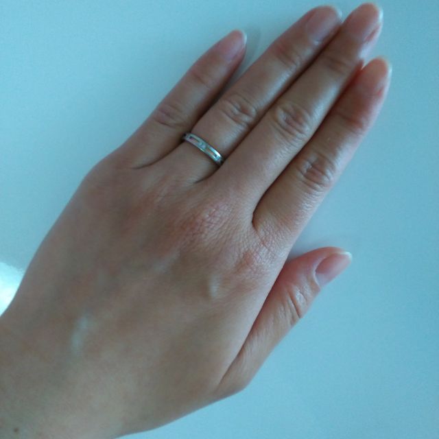 【アイプリモ(I-PRIMO)の口コミ】 毎日つけるものなのであまり主張しすぎないような指輪にしたいと思い探し…