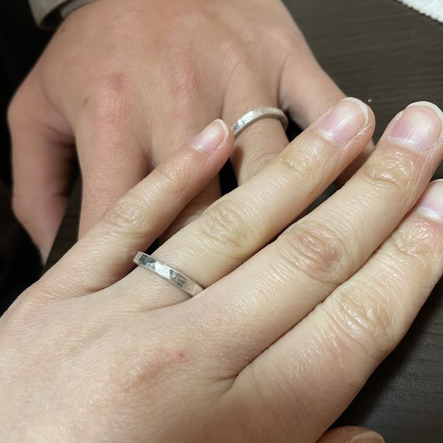 【renri(レンリ)の口コミ】 自分たちで結婚指輪を手作りしたくて、
ゆっくりと自分たちの作りたい日、…