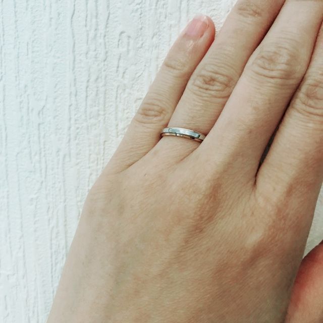 【アイプリモ(I-PRIMO)の口コミ】 シンプルかつ少しデザインの入った指輪を探していて、アイプリモで見つけ…