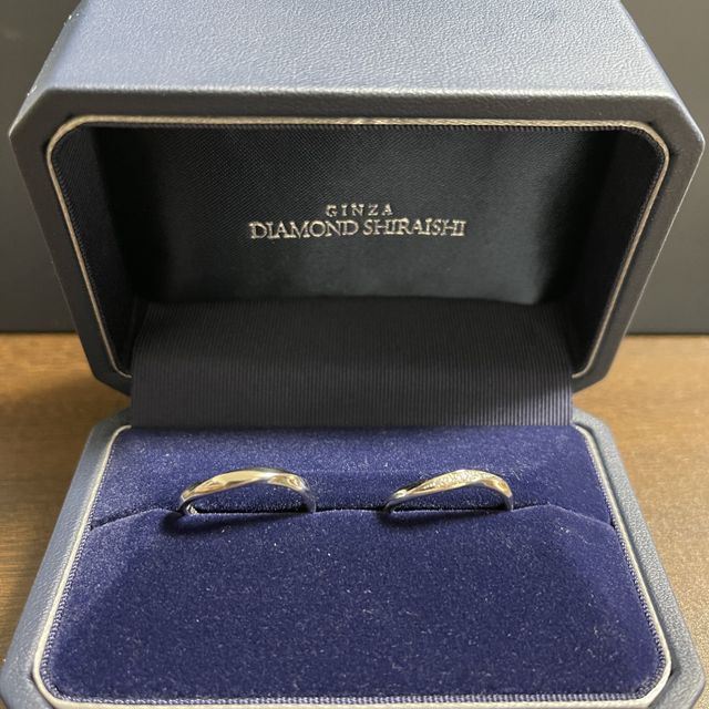 【銀座ダイヤモンドシライシの口コミ】 結婚と言ったら指輪！職業柄指輪をつけることはできませんが、一生ものな…