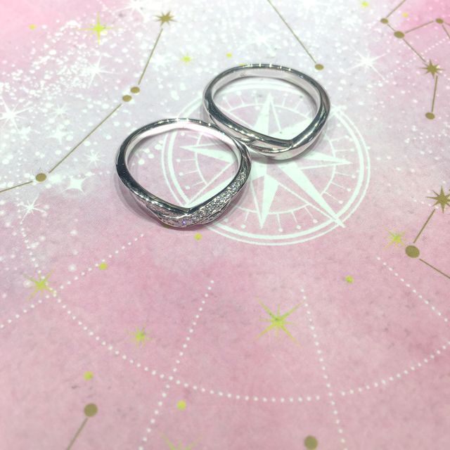 【アイプリモ(I-PRIMO)の口コミ】 天の川がモチーフになっていることで、迷いなく決めました。2人の趣味が天…