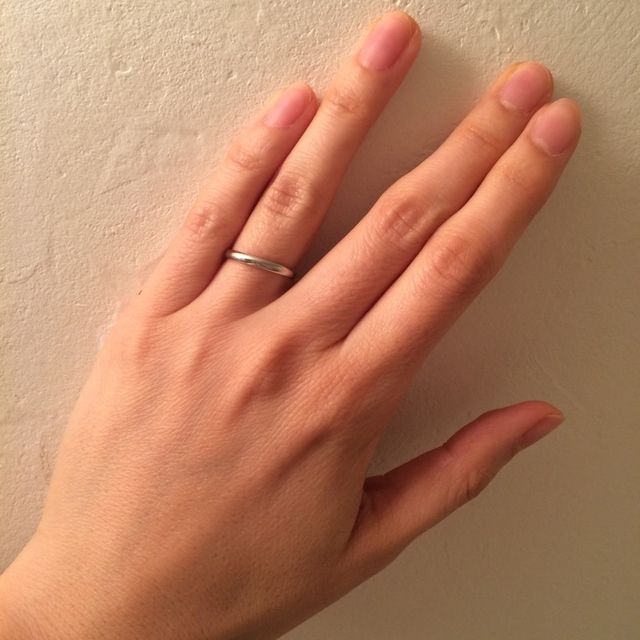 【ティファニー(Tiffany & Co.)の口コミ】 装飾のないシンプルなデザインにしようと決めていたので、購入するのはハ…